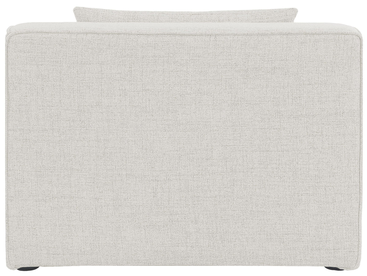 Cube - Linen Armless Chair