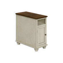 Load image into Gallery viewer, Accent End Table, Storage, Traditional - White

