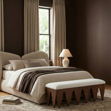 Load image into Gallery viewer, Altair - Bench - Dark Brown Base
