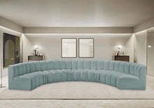 Load image into Gallery viewer, Arc - Faux Leather 8 Piece U-Shaped Modular Sofa

