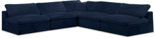 Load image into Gallery viewer, Cozy - 5 Piece Modular Corner Armless Sectional

