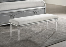 Load image into Gallery viewer, B024 - Bench - Olive Shimmer Silver
