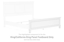 Load image into Gallery viewer, Fortman - King/Cal King Panel Footboard - White
