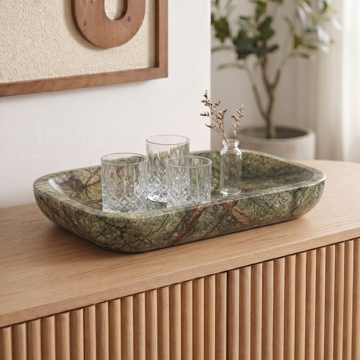 Joel - Genuine Marble Tray