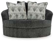 Load image into Gallery viewer, Biddeford - Oversized Swivel Accent Chair - Shadow
