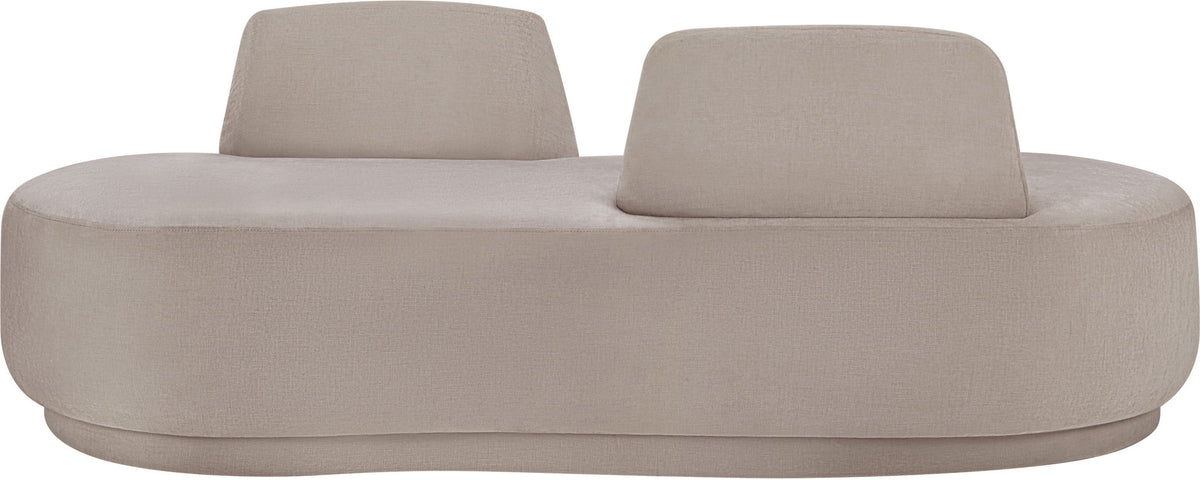 Argyle - Chenille Fabric Chaise / Loveseat