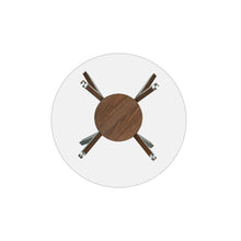 Load image into Gallery viewer, Oscar - Counter Table Base For Glass Top Counter Table - Walnut
