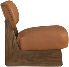 Load image into Gallery viewer, Vetra - Vegan Leather Upholstered Accent Chair With Brown Base
