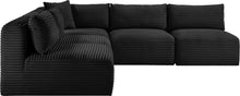 Load image into Gallery viewer, Shaggy - 5 Piece Modular Corner Armless Sectional

