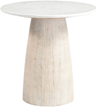 Load image into Gallery viewer, Liona - Marble And Mango Wood Table
