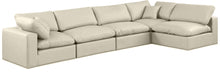 Load image into Gallery viewer, Comfy - 5 Piece Faux Leather Modular Sectional
