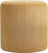 Load image into Gallery viewer, Roy - Round Microsuede Ottoman / Stool
