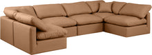 Load image into Gallery viewer, Indulge - Faux Leather 6 Piece Modular U-Shaped Sectional
