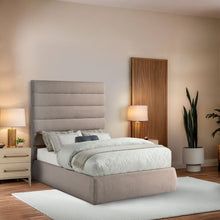 Load image into Gallery viewer, Adam - Linen Fabric Bed With 70.5" Headboard
