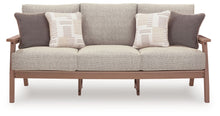 Load image into Gallery viewer, Grover Beach - Sofa With Cushion - Driftwood
