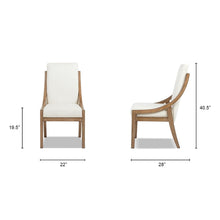Load image into Gallery viewer, Lennox - High Back Upholstered Dining Chair (Set of 2) - Light Beige
