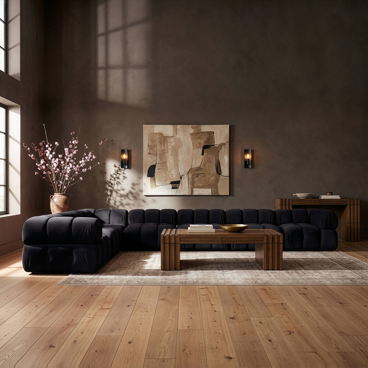 Orin - 7 Piece Modular Sectional (4 Modular Chairs, 3 Corner Chairs)
