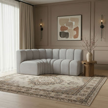 Load image into Gallery viewer, Arc - Boucle Fabric 3 Piece Sofa
