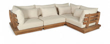 Load image into Gallery viewer, Mirella - 4 Piece Water Resistant Fabric Outdoor Patio Modular Sectional
