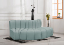 Load image into Gallery viewer, Arc - Faux Leather 3 Piece Modular Sofa
