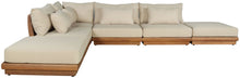 Load image into Gallery viewer, Mirella - 6 Piece Water Resistant Fabric Upholstered Outdoor Patio Modular Sectional
