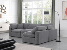 Load image into Gallery viewer, Comfy - 4 Piece Velvet Modular Armless Sectional
