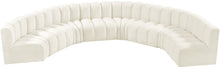 Load image into Gallery viewer, Arc - Velvet 8 Piece U-Shaped Modular Sofa

