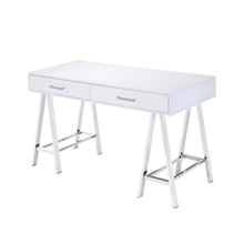 Load image into Gallery viewer, Coleen - High Gloss Writing Desk With USB
