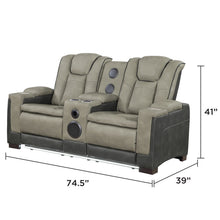 Load image into Gallery viewer, Bruno - Power Reclining Living Room Set With LED Lighting
