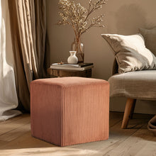 Load image into Gallery viewer, Roy - Microsuede Ottoman / Stool
