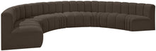 Load image into Gallery viewer, Arc - Boucle Fabric 8 Piece U-Shaped Modular Sofa
