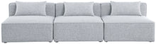 Load image into Gallery viewer, Cube - Linen Modular 3 Seat Armless Sofa

