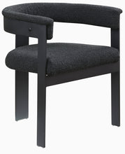 Load image into Gallery viewer, Romeo - Boucle Dining Chair With Black Base (Set of 2)
