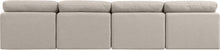 Load image into Gallery viewer, Indulge - Linen 4 Seat Modular Armless Sofa
