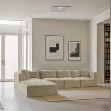 Load image into Gallery viewer, Shaggy - 5 Piece Modular Sectional With Ottoman
