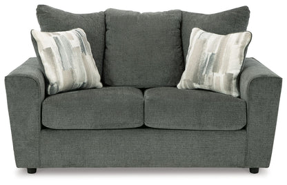 Stairatt - Loveseat - Gravel