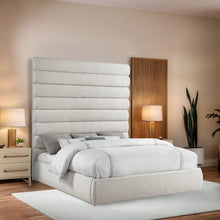 Load image into Gallery viewer, Adam - Linen Fabric Bed With 89" Headboard
