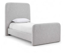 Load image into Gallery viewer, Fira - Linen Textured Fabric Upholstered Bed

