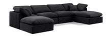 Load image into Gallery viewer, Indulge - Velvet 6 Piece Modular Double Chaise Sectional
