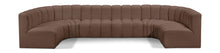 Load image into Gallery viewer, Arc - Faux Leather Modular U-Shaped Sectional
