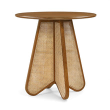 Load image into Gallery viewer, Butterfly - Solid Wood And Natural Cane Table
