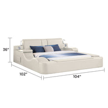 Load image into Gallery viewer, Zoya - Smart Multifunctional Bed, Built In Bluetooth Speakers, USB Charging
