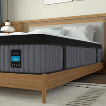 Load image into Gallery viewer, 14" Hybrid Mattress, Memory Foam &amp; Pocket Spring Bed, Cooling, Pressure Relief, Back &amp; Hip Support - Gray / White - King
