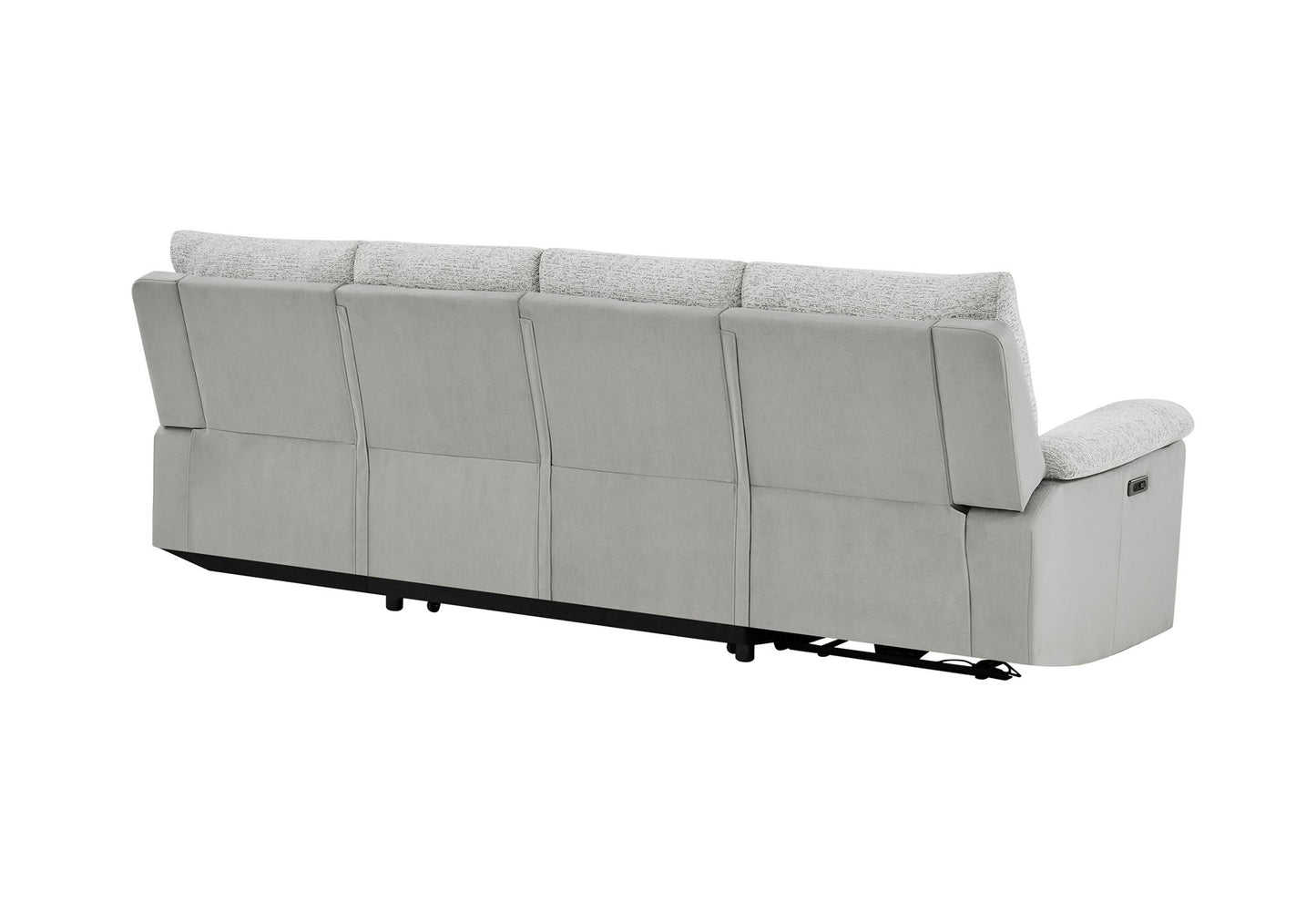 U3822 - Loveseat With Pull Out Bed - Light Gray