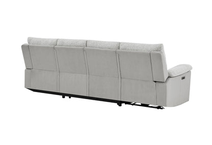 U3822 - Loveseat With Pull Out Bed - Light Gray