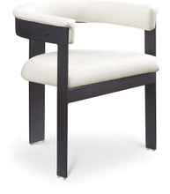 Load image into Gallery viewer, Romeo - Faux Leather Dining Chair With Black Base (Set of 2)
