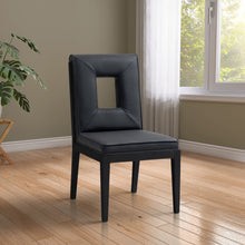 Load image into Gallery viewer, Gwendolyn - Faux Leather Dining Side Chair With Black Frame (Set of 2)
