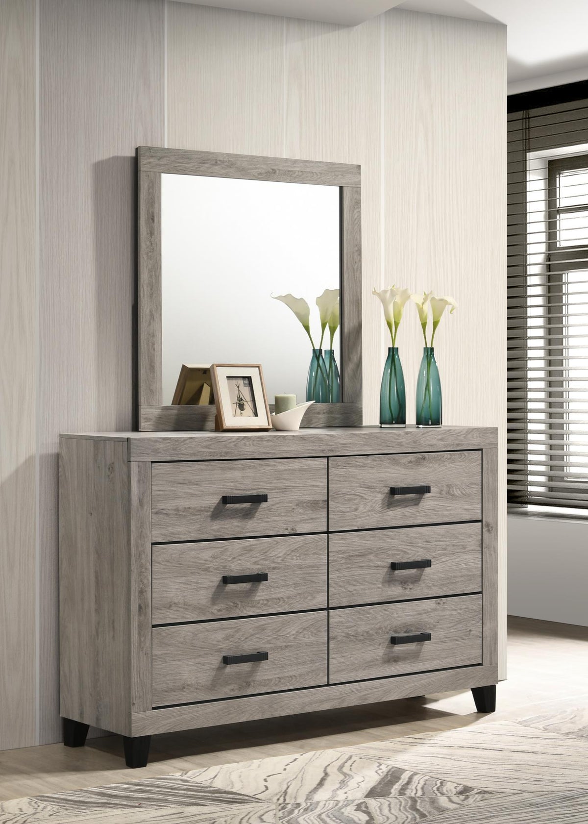 B528 - Mirror - Light Gray