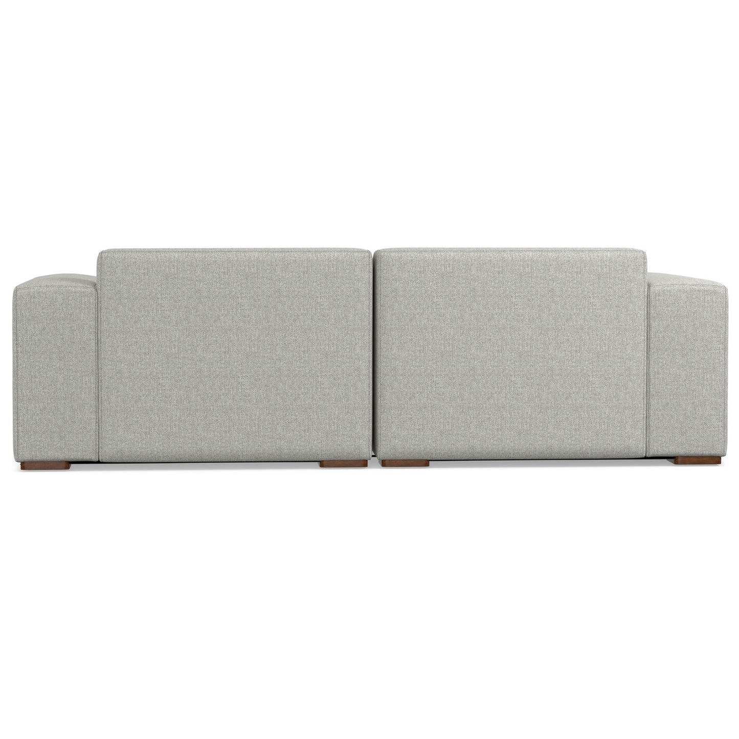 Rex - 2 Seater Sofa And Ottoman - Gray