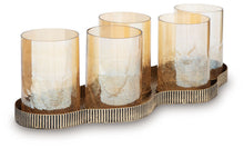 Load image into Gallery viewer, Evereton - Candle Holder - Antique Gold Finish
